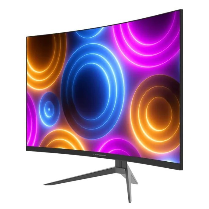 LC-Power LC-M27QC - LCD-Monitor - Gaming - gebogen links
