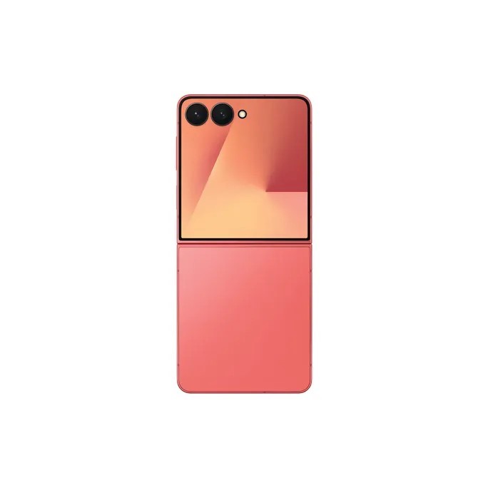 Samsung Galaxy Z Flip7 Coralred, 6,9" Dynamic AMOLED 2X 120H oben