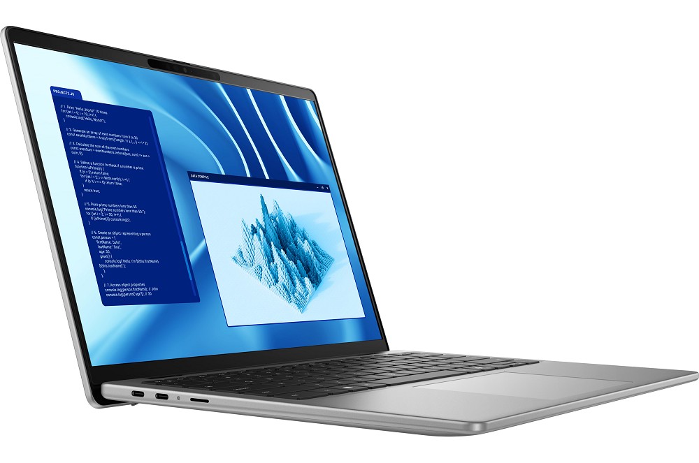 Dell Latitude 7455 – 14", Qualcomm Snapdragon X Pl hinten