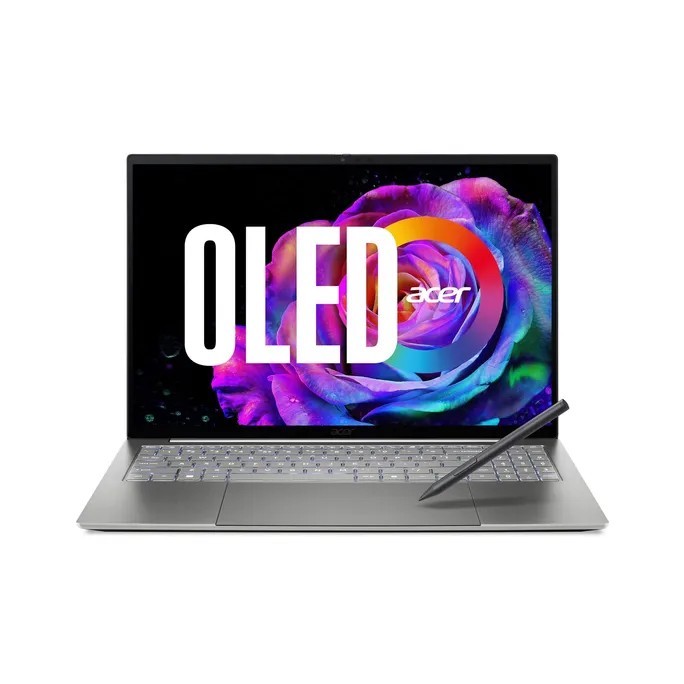 Acer Swift 16 AI OLED, 16" 2,8K OLED Touch 120Hz, Intel Core Ultr 661