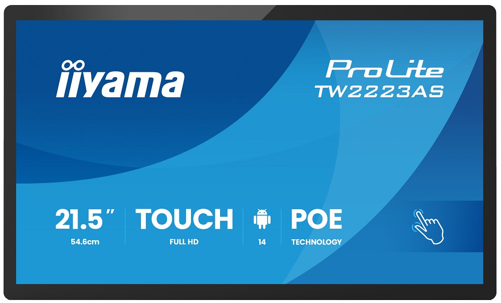 iiyama TW2223AS-B3P Signage-Display Interaktiver F links