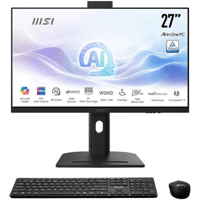 MSI Modern AM273QP AI 1UMG-410AT, 27" WQHD IPS 100Hz, Intel Core  392