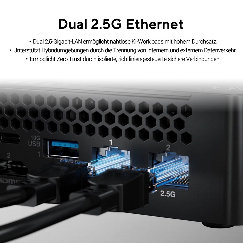 ASUS NUC 16 Pro Slim Mini PC RNUC16GDKW96C4N2 (Int oben
