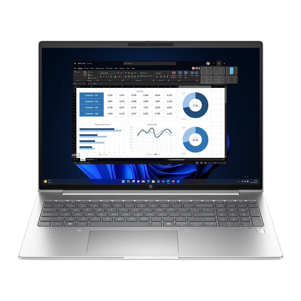 HP ProBook 460 G11, 16" WUXGA IPS, Intel Core Ultra 7 155U, 16 GB 652