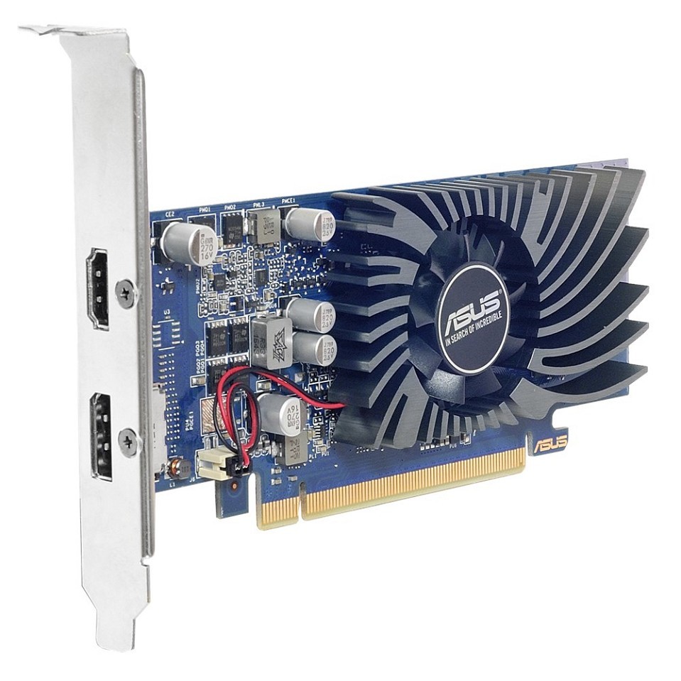 ASUS GT1030-2G-BRK - Grafikkarten - GF GT 1030 - 2 GB oben