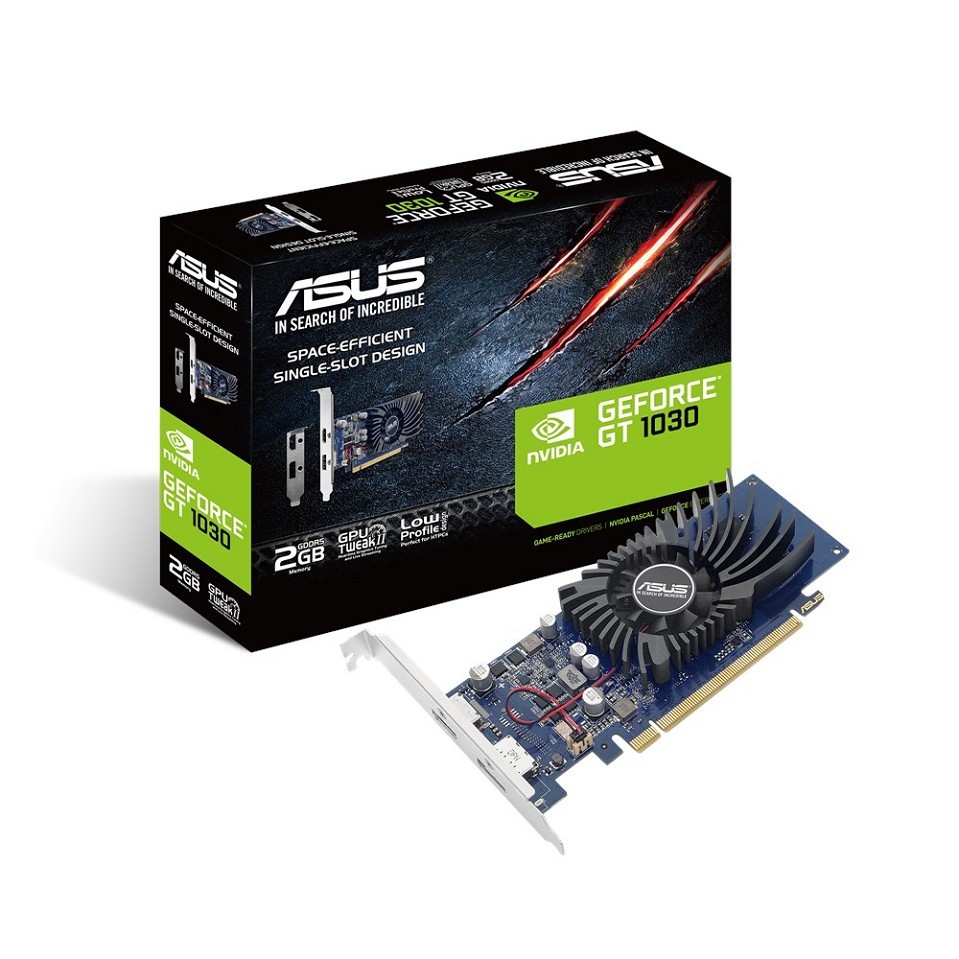 ASUS GT1030-2G-BRK - Grafikkarten - GF GT 1030 - 2 GB innen