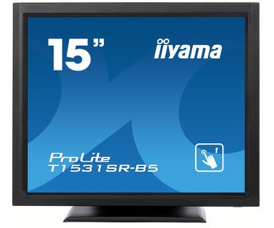 iiyama ProLite T1531SR-B5 - LED-Monitor - 38 cm (15") außen