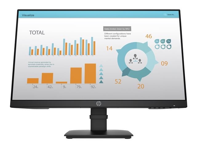 HP P24 G4 - P-Series - LED-Monitor - Full HD (1080 hinten