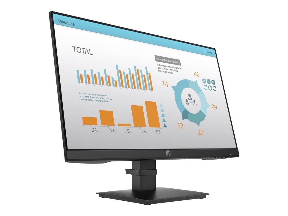 HP P24 G4 - P-Series - LED-Monitor - Full HD (1080 oben