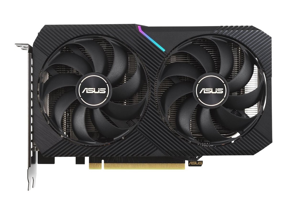 ASUS DUAL-RTX3060-O12G-V2 - OC Edition - Grafikkarte links