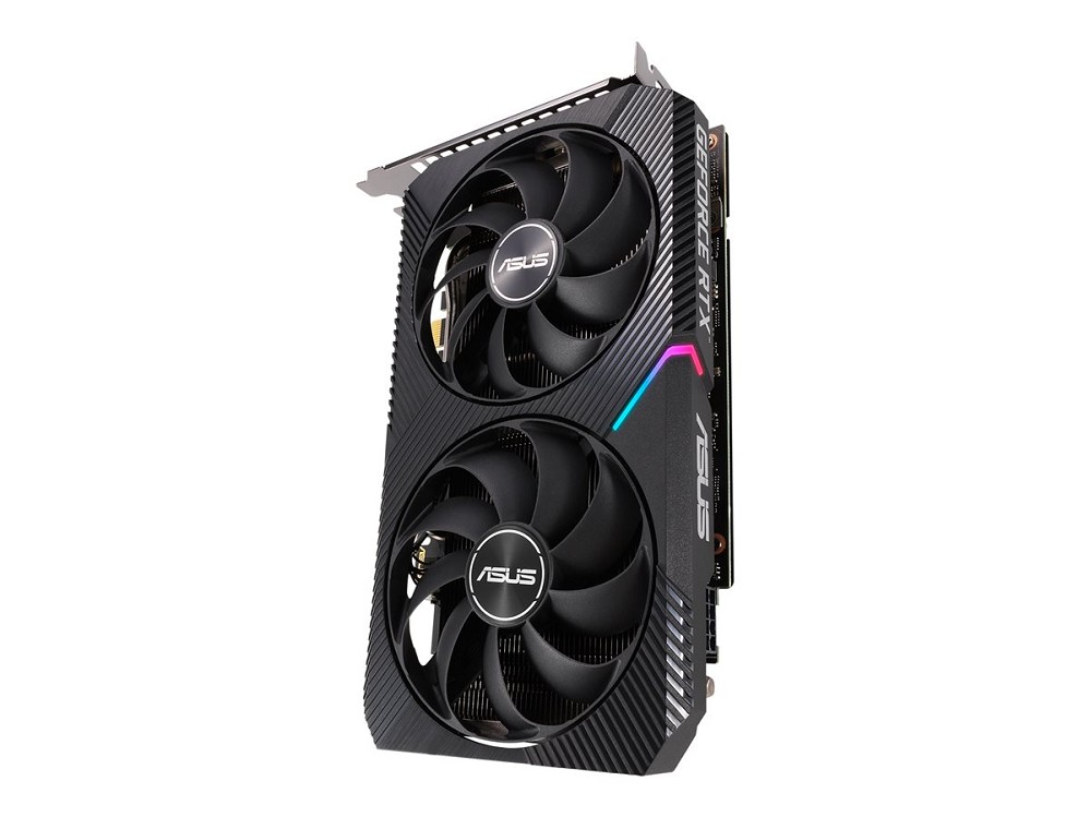 ASUS DUAL-RTX3060-O12G-V2 - OC Edition - Grafikkarte unten