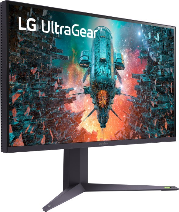 LG UltraGear 32GQ950P-B - LED-Monitor - Gaming - 8 hinten