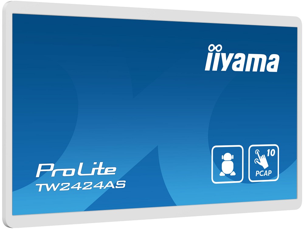 iiyama TW2424AS-W1 Digital Signage Flachbildschirm 60,5 cm ( hinten
