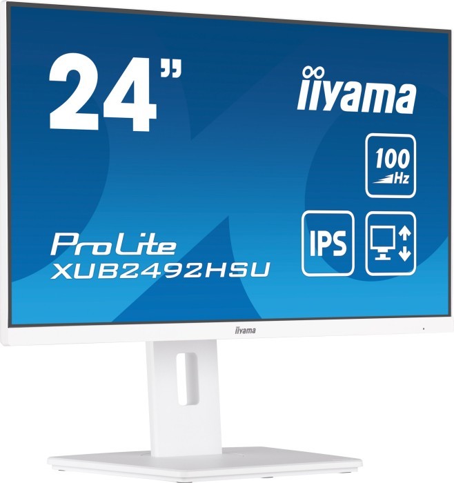 iiyama ProLite XUB2492HSU-W6, 23.8"  hinten hinten