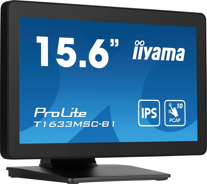 iiyama ProLite T1633MSC-B1, 15.6"  hinten hinten