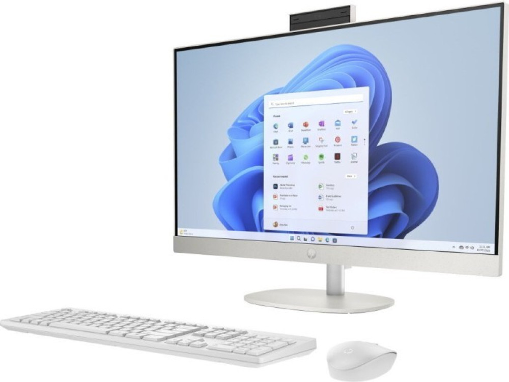HP All-in-One 24-cr0400ng, Starry White, Ryzen 5 7520U, 8GB  links