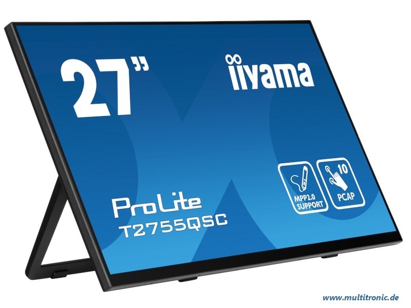 iiyama ProLite T2755QSC-B1 - LED-Monitor - 68.4 cm (27") 69