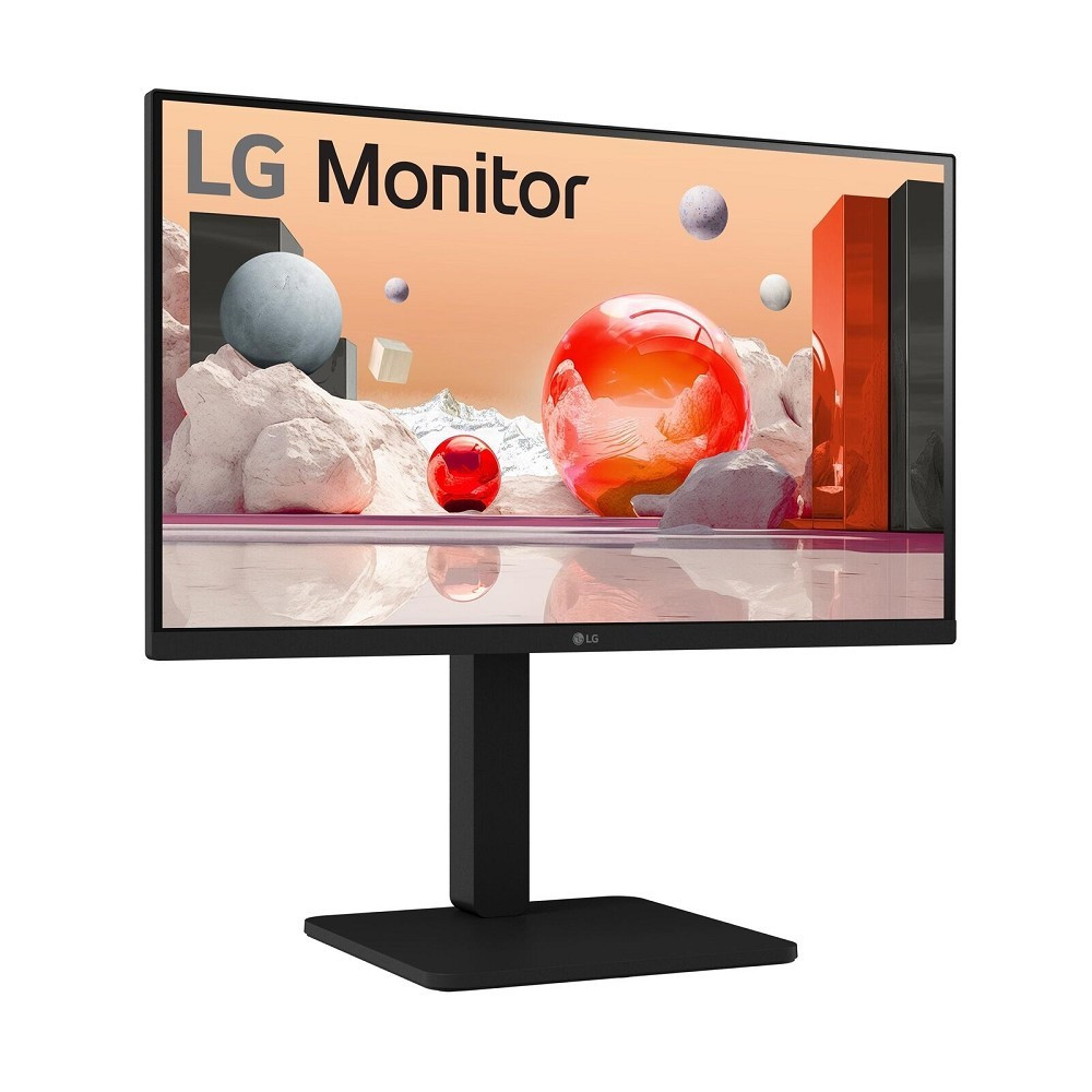 LG 24BA560-B, 60,4cm (23,8") hinten