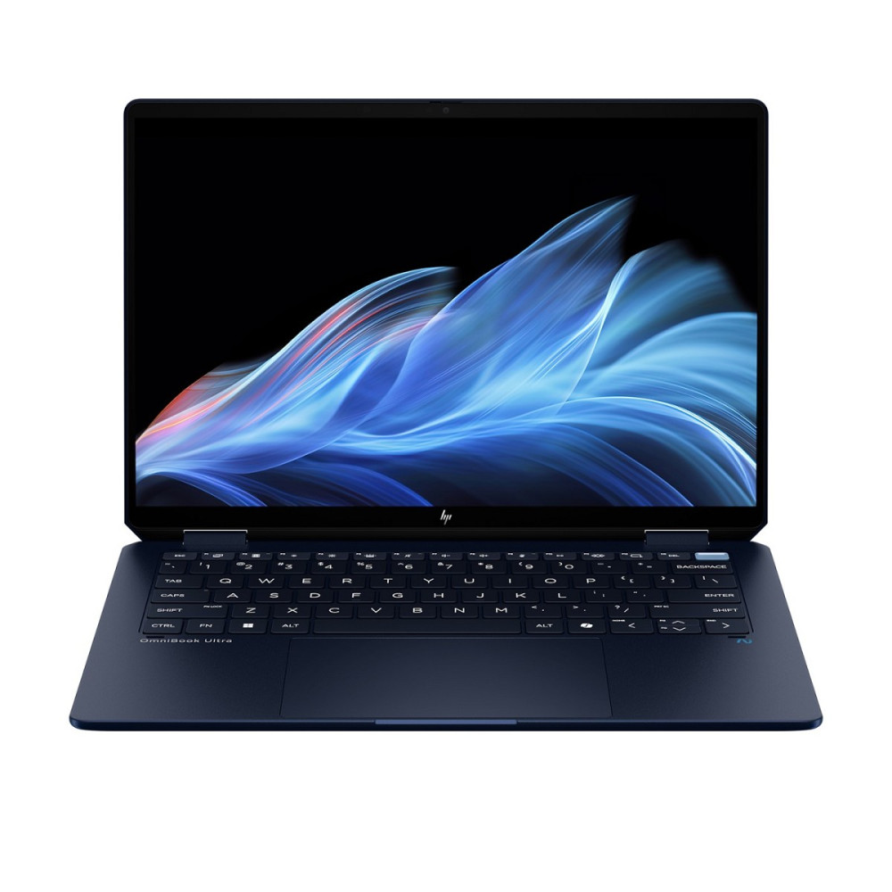 HP OmniBook Ultra Flip 14-fh0172ng inkl. HDMI Adap hinten
