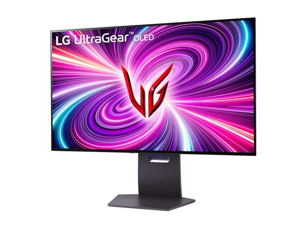 LG UltraGear 32GS94UX-B - OLED-Monitor - 81.3 cm ( hinten