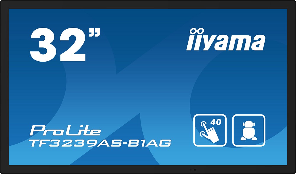 iiyama TF3239AS-B1AG Computerbildschirm 80 cm (31. hinten