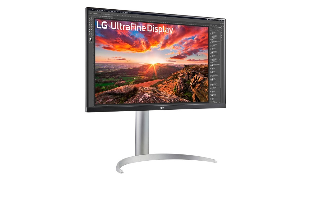 LG 27UP850K-W, 27" hinten LG 27UP850K-W, 27" hinten