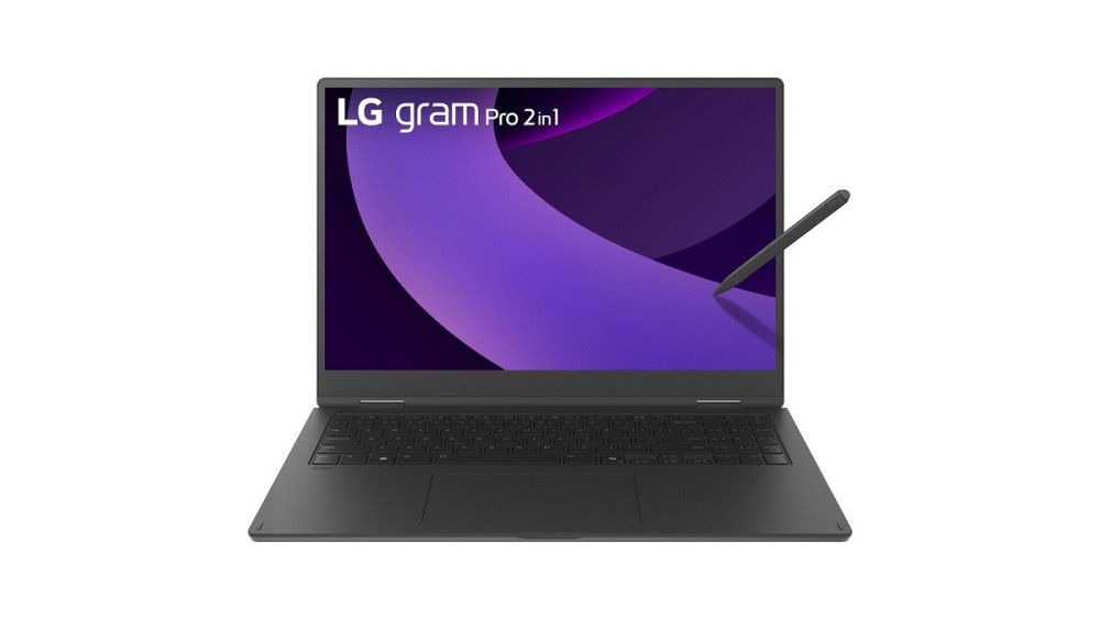LG gram Pro 16 2in1 - 16", Intel Core Ultra 7 255H hinten