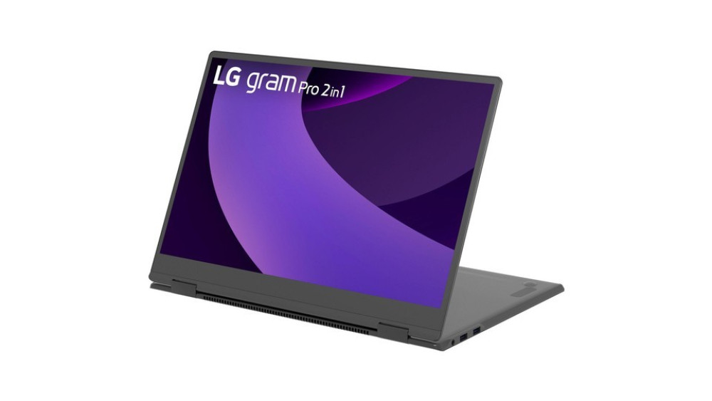 LG gram Pro 16 2-in-1, 16-Zoll-OLED-Touch, Intel Core Ultra  rechts