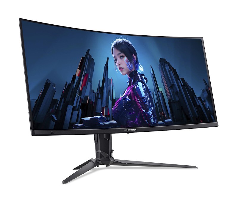 Acer Predator X34 X5bmiiphuzx - X Series - OLED-Monitor - Ga hinten