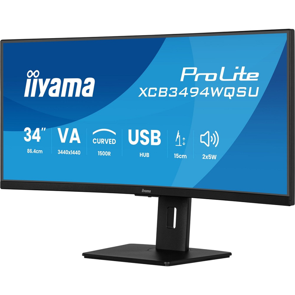 iiyama ProLite XCB3494WQSU-B1 - LED-Monitor - gebo links