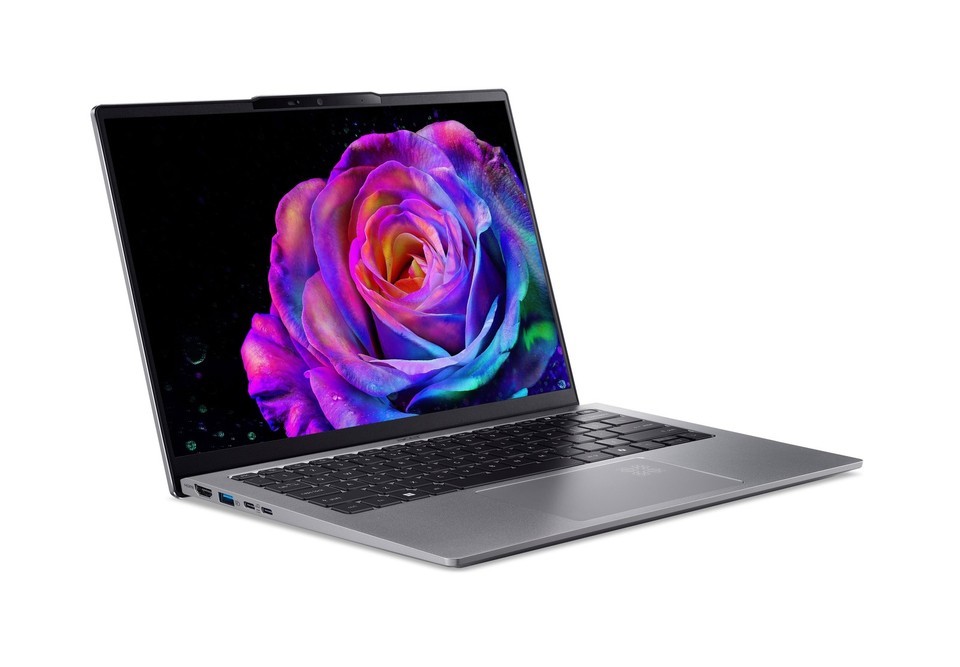 Acer Swift Go 14 AI OLED SFG14-64-R14C, Ryzen AI 7 hinten
