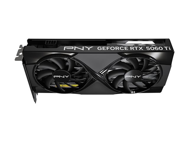 PNY GeForce RTX 5060 Ti 8GB Overclocked - Grafikka oben