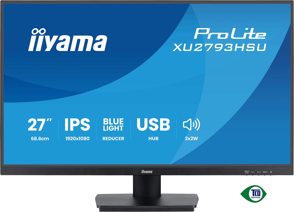iiyama ProLite XU2793HSU-B7 Computerbildschirm 68, hinten