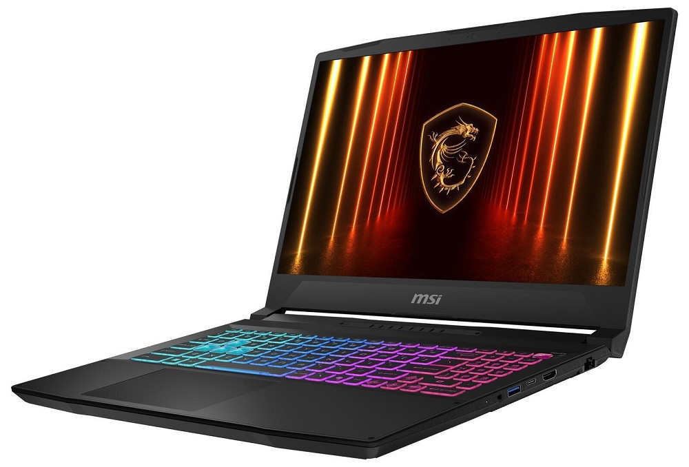 MSI Katana 15 HX B14WGK-058, Core Black, Core i7-1 rechts