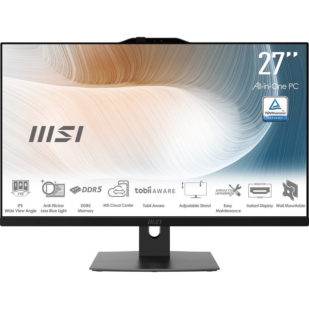 MSI Modern AM272P 1M-1235AT All-in-One PC/Workstat hinten
