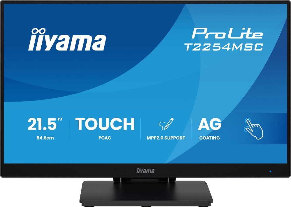 iiyama 21.5" (54.6 cm) Optical Bonded PCAP 10 Punk innen