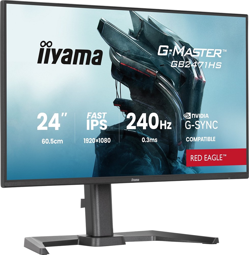 Iiyama G-MASTER Red Eagle GB2471HS-B1 - LED-Monitor - Gaming rechts
