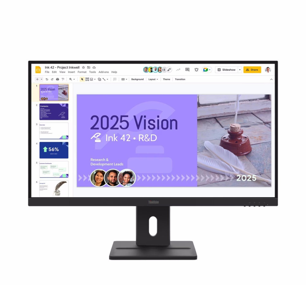 Lenovo ThinkVision E27Q-40 Monitor vorne