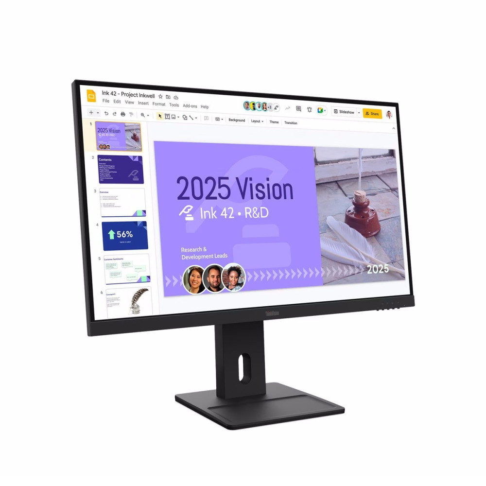 Lenovo ThinkVision E27Q-40 Monitor hinten hinten