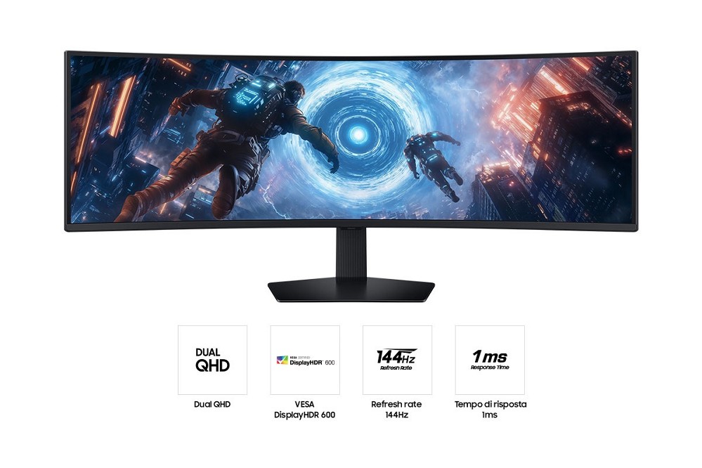 Samsung S49FG912EU Computerbildschirm 124,5 cm (49 rechts