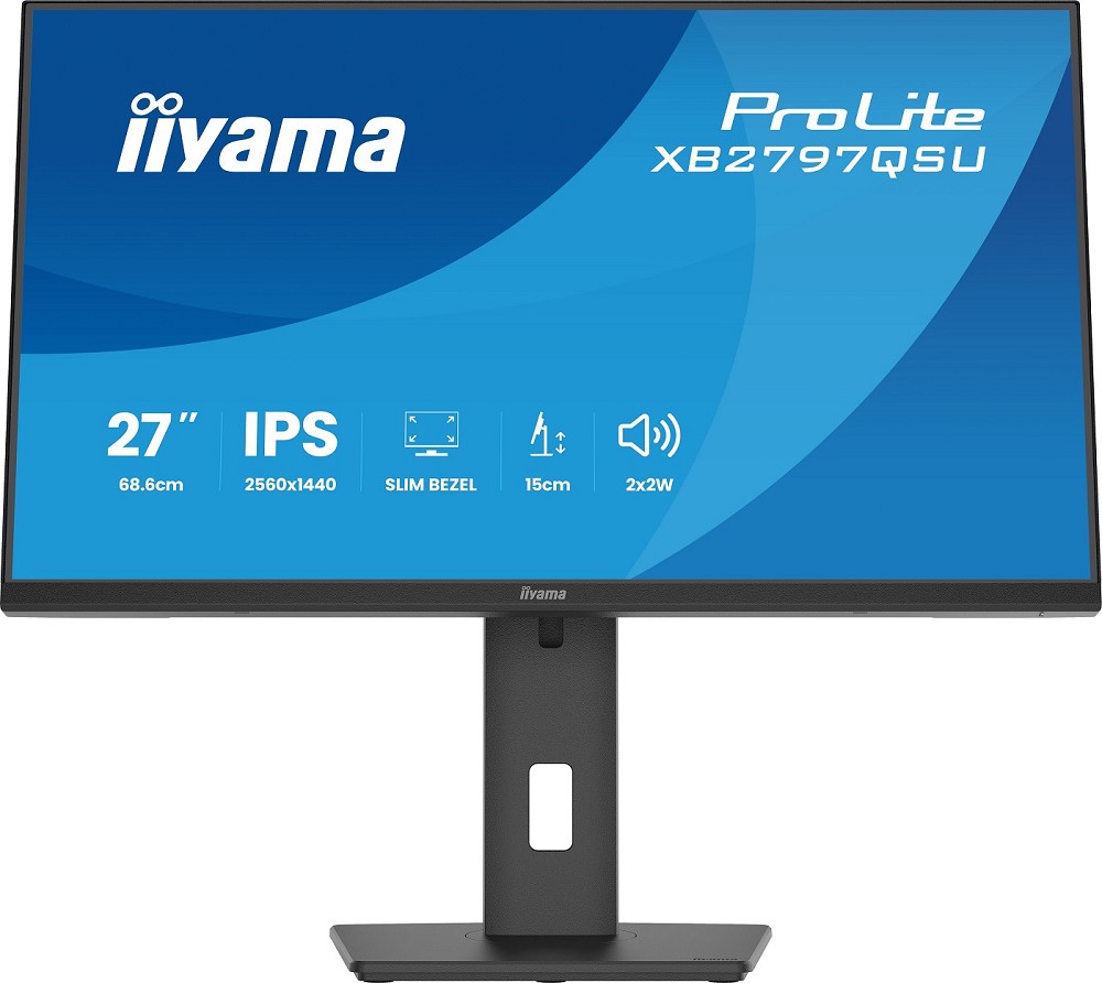 iiyama ProLite XB2797QSU-B1 Computerbildschirm 68, links