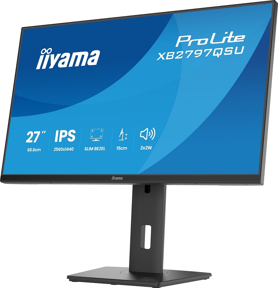 iiyama ProLite XB2797QSU-B1 Computerbildschirm 68, vorn links