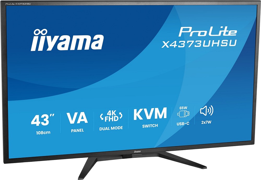 iiyama ProLite X4373UHSU-B2 - 108 cm (42.5") 3840 x 2160 Pix links