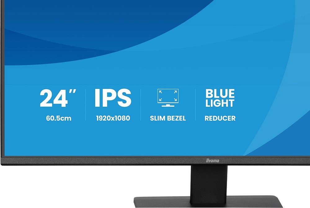 iiyama ProLite X2491H-B1 Computerbildschirm 60,5 c vorn rechts