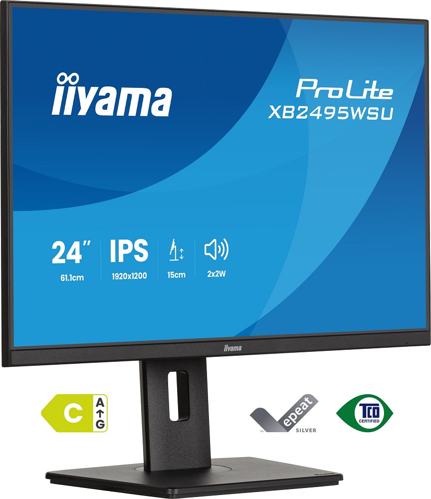 iiyama ProLite XB2495WSU-B1 - 61,2 cm (24.1") 1920