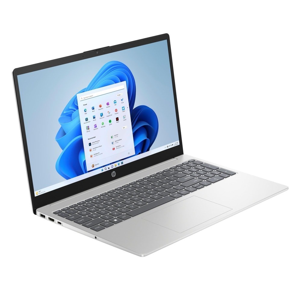HP Laptop 15-fd0611ng - 15.6", Intel N100, 4 GB RAM, 128 GB  hinten