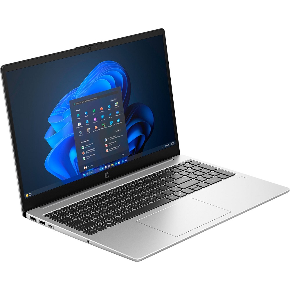 HP 255R G10 – 15,6", AMD Ryzen 5 7535U, 16 GB RAM, 512 GB SS hinten