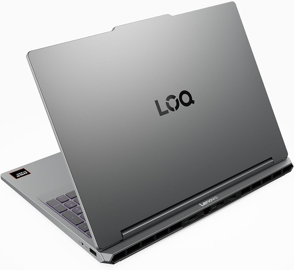 Lenovo LOQ 15AHP11, 15,3" WUXGA IPS 165 Hz, AMD Ryzen 7 250, oben