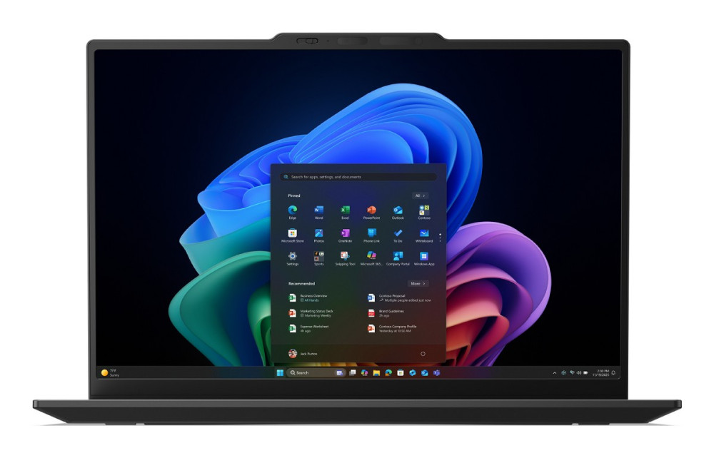 Lenovo Campus ThinkPad X1 Carbon Gen 14 Aura Edition, 14" WU hinten