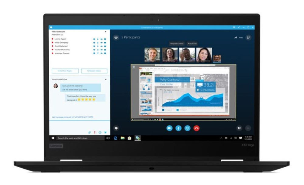 Lenovo ThinkPad X13 Yoga - 13,3", Intel Core i5-10310U, 16 GB RAM 818